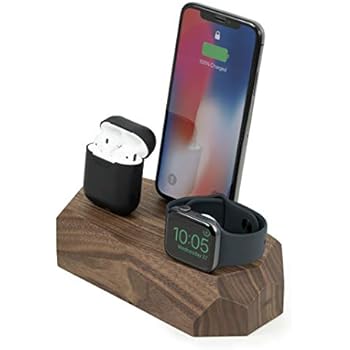 oakywood iphone and apple watch charging dock