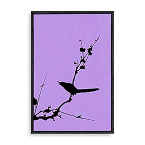 Framed Canvas Wall Art for Living Room, Bedroom Simple Style Theme Canvas Prints for Home Decoration Ready to Hang - 16x24 inches