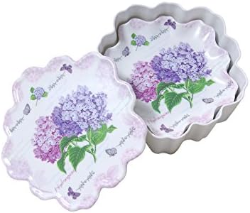 Shall Housewares International 938 Melamine Flower Shaped Snack Case, Multicolored