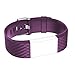 iGK Replacement Bands Compatible For Fitbit Charge 2 Bands, Adjustable Replacement Bands with Metal Clasp Compatible For Fitbit Charge 2 Wristbands Special Edition Plum Large