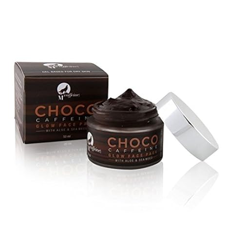 Download Mcaffeine Choco Caffeine Glow Face Mask For Dry Skin 50ml Amazon In Beauty PSD Mockup Templates