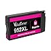Valuetoner New Upgraded 952XL Ink Cartridges Remanufactured for HP 952 XL for HP OfficeJet Pro 8710 8720 7720 8730 7740 8216 8210 8716 8715 8725 Printer, 5 Pack (2 Black, 1 Cyan, 1 Magenta, 1 Yellow)