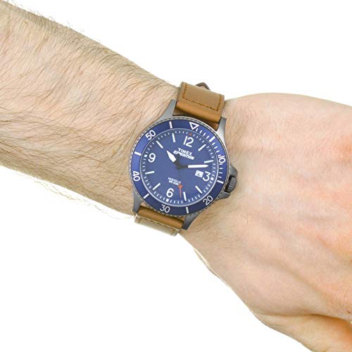 Timex - Reloj analógico de pulsera para Hombre de cuarzo con esfera clásica y correa de acero inoxidable - Imagen 8