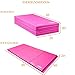 Z Athletic 4ft x 8ft x 2in Gymnastics Folding Exercise Gym Mat 4 Panel Multiple Colors, Pink
