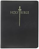 KJV Sword Study Bible Giant Print Black Genuine Leather