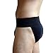 KD Willmax Gym Cotton Supporter Back Covered with Cup Pocket Athletic Fit Fashionable Brief Multi Sport Underwear Gym, Fitness & Outdoor Inner Wear Soft Underpants (Tra, Black XL)