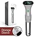 Sous Vide Immersion Circulator Cooker | UPGRADED - Only machine with DELAY-START Timer | Simplest to use & clean, set & go out of the box | BONUS Velvet Storage Sleeve & e-Recipe Book FREE