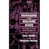 Image de Managing the Welfare State: The Politics of Public Sector Management