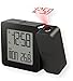 Oregon Scientific RM338PA_BK Model RM338 PROJI Projection Atomic Alarm Clock, Indoor Temperature, Calendar Alarm, Snooze Functions, Dual Alarm, Black
