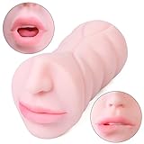 Zemalia 3D Oral Male Masturbator Realistic Pocket Pussy with Teeth and Tongue fo