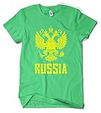Cybertela Men's Russia Coat Of Arms T-Shirt