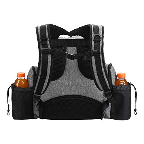 Prodigy Disc BP-2 Backpack - 2019 Model - Fits 25 Discs (Heather Gray/Black, No Rainfly)