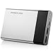 Poweradd Portable Charger Pilot 5G 10000mAh External SANYO Battery Cell 3.4A Charger Pack with Smart Charge for iPhone, iPad, Samsung Galaxy Note and More - Silver