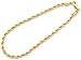 Lifetime Jewelry 3mm Rope Chain Gold Bracelet for Men and Women - Up to 20X More 24k Plating Than Other Plated Bracelets - Beautiful Piece of Gold Jewelry for Women and Men 7 8 and 9 inches
