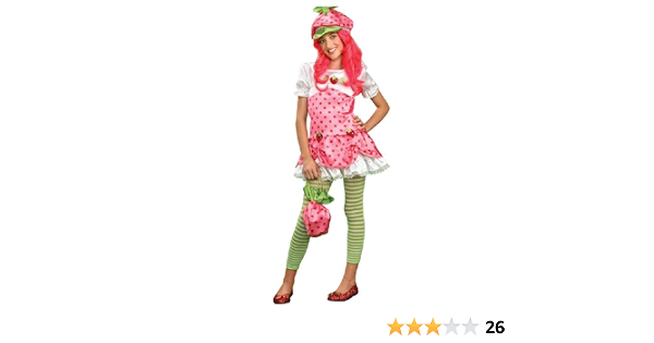 Strawberry Shortcake Costume, Tween 