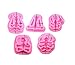 Large Forest Woodland Animals Fondant Cake Decorating Molds Wild Zoo Silicone Mold for Chocolate Candy Gum Paste Clay Sugar Craft Cupcake Topper Supplies-Monkey 、Rabbit、Elephant、Giraffe、Lion(set of 5)