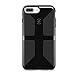 Speck Products 79242-B565 CandyShell Grip Cell Phone Case for iPhone 7 Plus - Black/Slate Grey