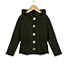 Toddler Little Girls Sweater Hooded Knit Pullovers Cardigan Warm Coat Clothes
