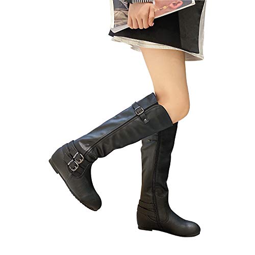 LifeStep-Womens-Knee-High-Low-Hidden-Wedge-Boots