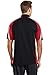 Sport-Tek ST654 Tricolor Micropique Sport-Wick Polo - Black/True Red/White - L