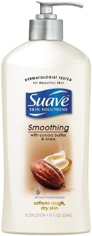 Suave Cocoa Butter Shea Body Lotion Unisex Body, 18 Ounce by Suave
