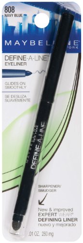 Maybelline New York Define-A-Line Eyeliner, Navy Blue, 0.01 Ounce