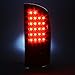 AKKON - For Dodge Ram Pickup Truck Black Smoke LED Tail Lights Brake Lamps + Smoke LED 3rd Third Brake Lamps