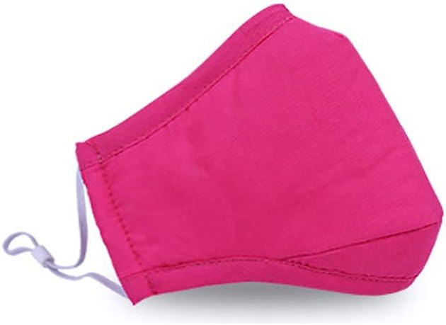 Dust Mask Anti Pollution Pm2.5 Anti-Fog Face Masks Washable and Reusable Dustproof Respirator Safety Mask Personal Protective Outdoor Activities Running Riding,Filter Mask with 2 Filters.(Rose red)
