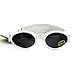 Adventure BanZ Baby Sunglasses, Silver Damask,  0-2 Years