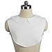 Wearlizer Fake Collar & Doll Collar Vintage Elegant Women's Half Shirt Detachable Blouse White