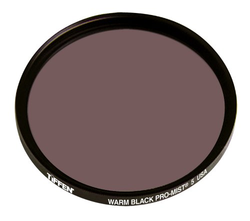 Tiffen 77mm Warm Black Pro-Mist 5 Filter – Diffuses Highlights, Warms Skin Tones