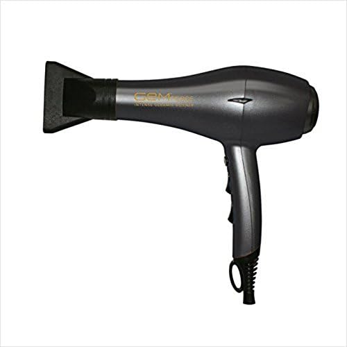 Gem Force Intense Ionic Ceramic Science Hair Dryer Black