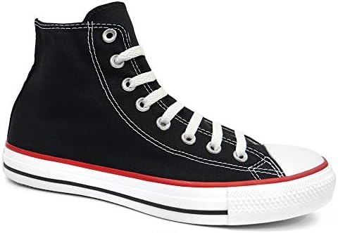 tenis all star preto botinha