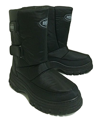 Alaska Mens Sj100 Snow Boot,Black,11