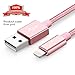 Junwolf Lightning Cable,3 Pack 3FT iPhone Charger Cable Nylon Braided iPhone 6 Charger Cable Charging for iPhone 7/7 Plus/6s/6s Plus/6/6 Plus/5/5S/5C/SE, iPad 4, iPad Air 1/2, iPad Mini 1/2/3