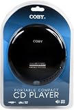 Coby Portable Compact CD Player (Black)