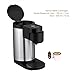Aicok Single Serve Coffee Maker K Cup, Stainless Steel Coffee Machine for Most Single Cup Pods Including K-Cup Pods, Quick Brew Technology