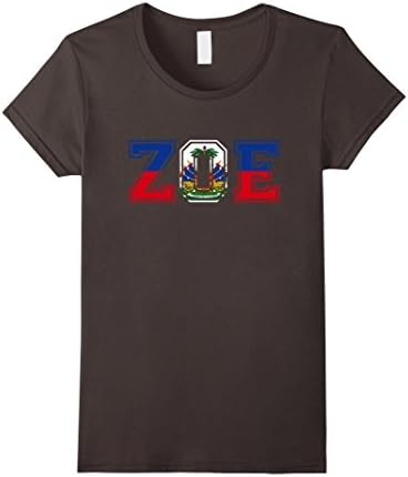Women's Haitian Zoe T-Shirt - Haitian pride for haitian flag day Small Asphalt