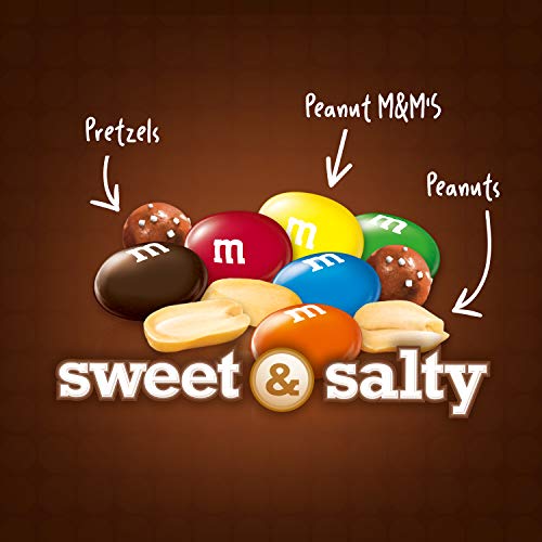 M&M'S Peanut Chocolate Candy Snack Mix 1.75-Ounce Slim Pack (Pack of 10)