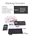 Retro Polarized Sunglasses for Women UV Protection Fashion Sun Glasses with Case 58MM(Silver, Pink Mom)