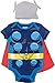Marvel Avengers Thor Baby Boys Costume Bodysuit with Cape & Hat Blue (3-6 Months)