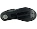 FitFlop Women's Banda Micro Crystal Toe Post, All Black, 7 M US