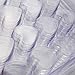 DGQ Wax Melt Molds Heart Shape - Clear Wax Molds Plastic Wax Melt Clamshells