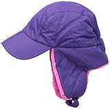 N'Ice Caps Girls Quilted Ski Hat With Magical Brim