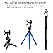 Jushi Phone Holder 360 Degree Rotation Phone Tripod Mount-with 1/4in Standrad Screw,Phone Clip for iPhone 11/XS MAX/XS and Other Phones Within 6.5Inches