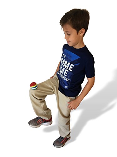 Hacky Sack Ball by 2GoodShop | Kids Toys Outdoor Games Rainbow FootBag Fun Way to Exercise Pack of 6 | Item 734