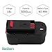 4.5Ah Ni-Mh Replacement Battery HPB18 Compatible with Black and Decker 18V HPB18 FS18FL FSB18 A1718 FEB180S A18 A18E 244760-00 A18NH FS18FL FS180BX FS18BX Firestorm Power Tools(Orange)