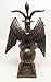 Pacific Giftware Goat Baphomet Satanism Sabbatic Sculpture, Bronze