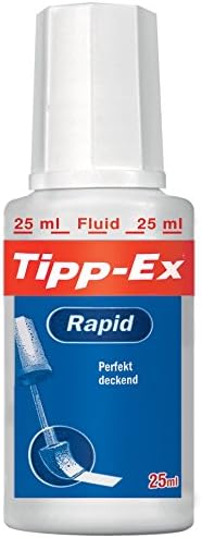 Tipp-Ex Rapid Fluid Corrector líquido, 20 milliliters, Azul: Amazon.es: Hogar