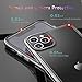 SUPWALL iPhone 11 Clear Case, 9H Tempered Glass Shock Absorption Anti-Scratch Mimics Shockproof Glass Back of iPhone Support Wireless Charging Cover for iPhone 11 Crystal Clear (5.8 inch)